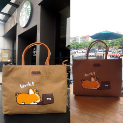 手提斜背電腦包2024女款筆電袋公文包Pro13 14 15 16英寸減震防摔通勤可水洗牛皮紙文件包適用蘋果華爲聯想