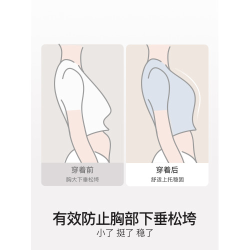 都市麗人大胸顯小內衣女聚攏收副乳防下垂無鋼圈大碼胖mm無痕文胸