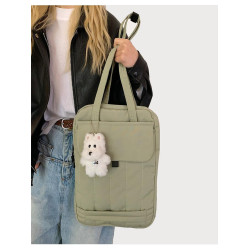 電腦包單肩托特包2025新款適用蘋果13.3英寸通勤ipad防護包手提筆記型電腦包15寸14寸多層包