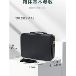 防摔電腦包15.6英寸硬殼防壓手提拯救者密碼收納包14村筆電包男