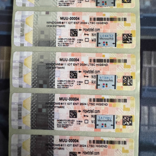 windows10/11 IOT ENT 2024 lTSC版激活標貼