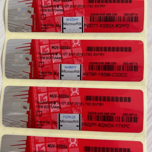 windows10/11 IOT ENT 2024 lTSC版激活標貼