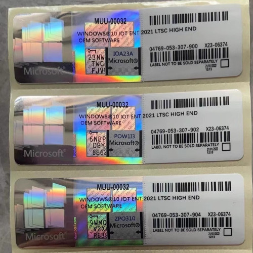 windows10/11 IOT ENT 2024 lTSC版激活標貼