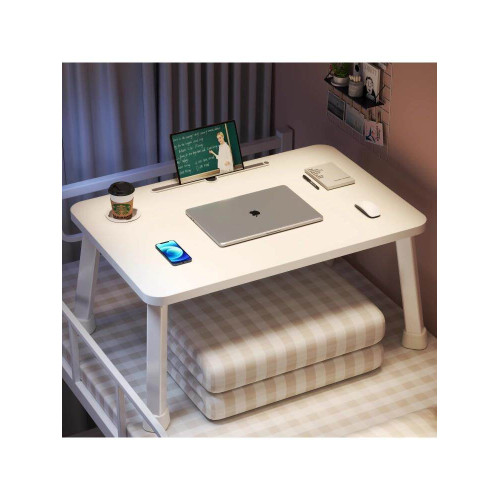 德國加高桌腳加粗宿捨床上桌子學生書桌床上飄窗折曡吃飯辦公小桌