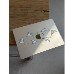 lukastore【自由鳥】原創手繪設計感筆電macbook電腦保護殼airm4m5