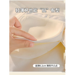 內衣女薄款大胸顯小收副乳聚攏上托大碼防下垂無痕顯瘦文胸罩夏季