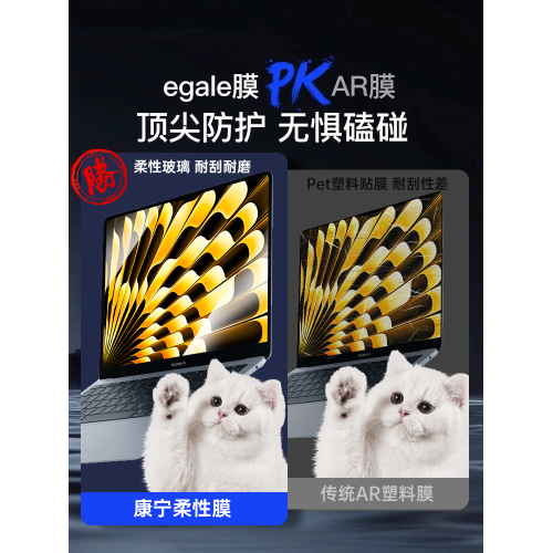 適用macbookpro14寸macbookair13寸螢幕膜16蘋果筆記型電腦保護膜