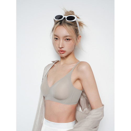 【隱形神器】JA春夏輕薄無痕無鋼圈固定杯小胸聚攏乳膠美背文胸罩