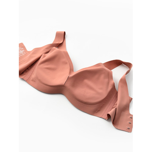 女士蕾絲無痕文胸 寬肩帶背心式胸罩 無鋼圈聚攏一片式內衣四季款