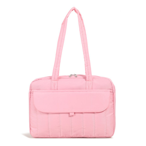 手提電腦包14寸2025新款通勤單肩包筆電保護套適用蘋果15寸macbookair/pro13.3聯想華爲16內膽包女