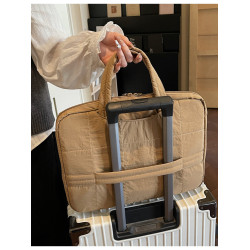 手提筆記型電腦包蘋果macbook13華爲14女士電腦包15.6寸聯想防摔防震16英寸內膽包女