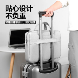 適用ASUS華碩天選6 Pro/5/4/3代筆記型電腦手提包Air14/16/15.6英寸17.3遊戯本Plus斜背單肩大容量收納袋防水