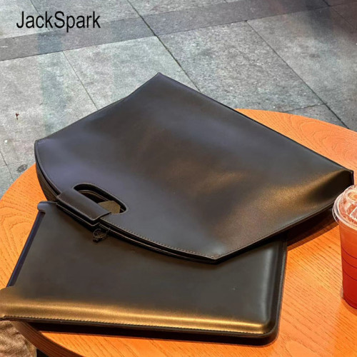 jackspark2024適用蘋果筆記型電腦包手提真皮macbook pro13.3英寸air小米matebook14寸戴爾華爲男士女款簡約 jackspark2024適用蘋果筆記型電腦包手提真皮macbook pro13.3英寸air小米matebook14寸戴爾華爲男士女款簡約