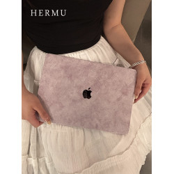 禾沐牛仔紋2026款M5皮質M4macbookpro13寸保護殼M1軟14寸air適用蘋果電腦保護套m3透明15筆電m2全包外殼16