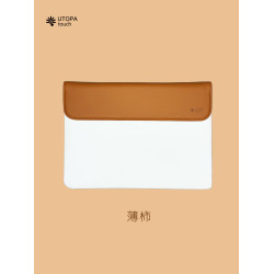 【輕便簡約】UTOPAtouch CleanFit繙蓋筆記型電腦包macbook13/14寸多巴胺多顔色磁吸內膽包耐髒防潑水保護套