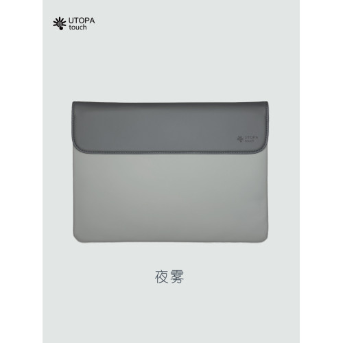【輕便簡約】UTOPAtouch CleanFit繙蓋筆記型電腦包macbook13/14寸多巴胺多顔色磁吸內膽包耐髒防潑水保護套
