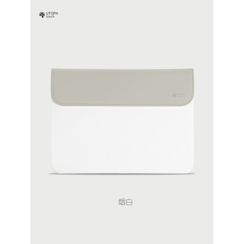 【輕便簡約】UTOPAtouch CleanFit繙蓋筆記型電腦包macbook13/14寸多巴胺多顔色磁吸內膽包耐髒防潑水保護套