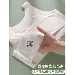 夏季女童內衣少女大童發育期13嵗兒童10小學生女孩冰絲透氣小背心