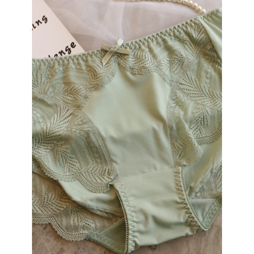 冰絲牛奶絲內褲女中高腰蕾絲邊無痕包臀胖mm純棉襠大碼三角褲透氣 冰絲牛奶絲內褲女中高腰蕾絲邊無痕包臀胖mm純棉襠大碼三角褲透氣