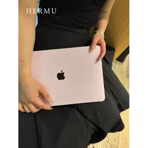 禾沐M4閃亮2025款M5macbookpro13寸保護殼M1軟14寸air適用蘋果電腦保護套女生m3透明15筆電m2全包mac外殼16
