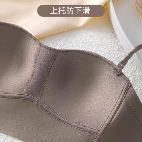 2026新款無痕內衣女小胸聚攏顯大防下垂一片式無鋼圈上托調整文胸