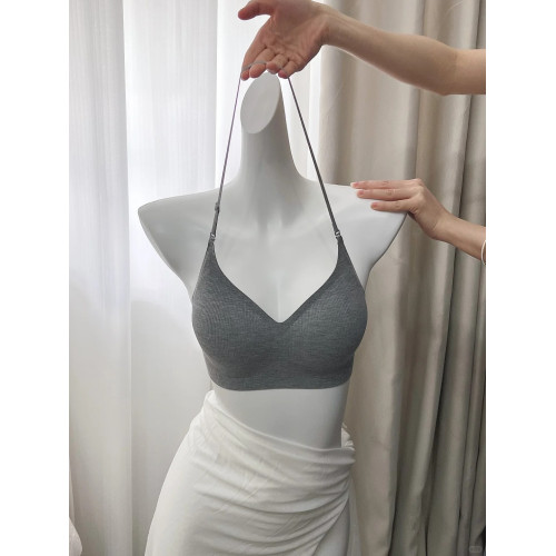 掛脖吊帶美背小胸顯大聚攏內衣收副乳無痕加厚交叉露背大u型文胸 掛脖吊帶美背小胸顯大聚攏內衣收副乳無痕加厚交叉露背大u型文胸