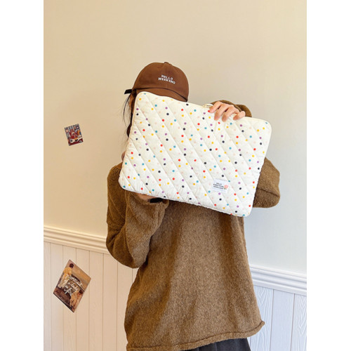 筆電內膽包14寸韓國ins適用蘋果macbookair/pro13.3英寸iPad11收納防摔聯想華爲15.6電腦包女