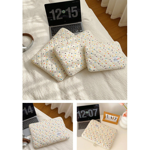 筆電內膽包14寸韓國ins適用蘋果macbookair/pro13.3英寸iPad11收納防摔聯想華爲15.6電腦包女