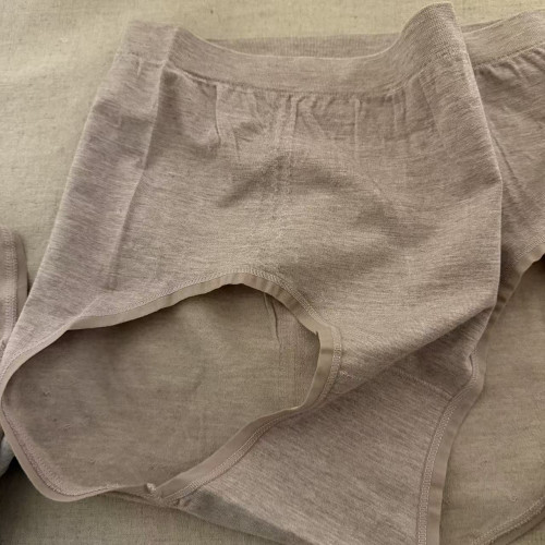 羅布麻透氣寬鬆休閒女士銀離子乾爽不紥肉內褲