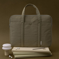 適用筆記型電腦包14寸手提2025新款大容量蘋果macbookair/pro13.3聯想華爲matebook防震托特包內16