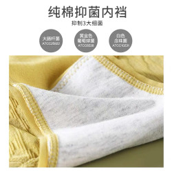 雅鹿內褲女純棉襠抗菌大碼胖mm200斤無痕中腰收腹夏季三角短褲