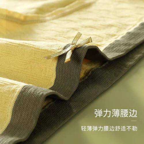 雅鹿內褲女純棉襠抗菌大碼胖mm200斤無痕中腰收腹夏季三角短褲 雅鹿內褲女純棉襠抗菌大碼胖mm200斤無痕中腰收腹夏季三角短褲