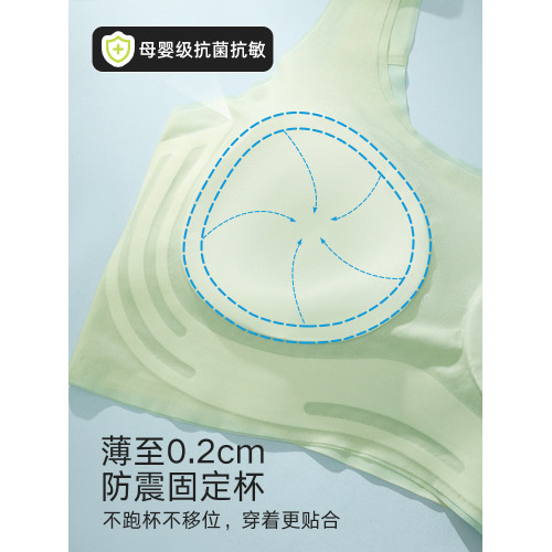 青少年初中女生內衣學生女童發育期冰絲無痕夏薄款高中生少女文胸