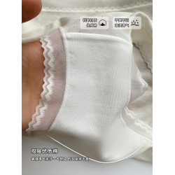 夏季超薄透氣莫代爾內褲女士純棉襠無痕不夾臀防卷邊三角褲短褲頭