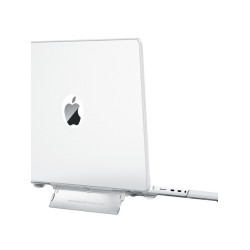 適用於macbookair保護殼13.6支架款蘋果電腦M4筆電13英寸保護套M3透明pro超薄14水晶殼1615.3外殼全包磨砂