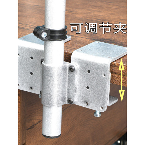 OK托茶幾用多功能筆電支架電腦桌一鍵升降折曡鍵盤滑鼠懶人托架