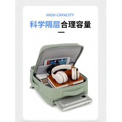 全氣囊防震筆記型電腦包大容量女雙肩後後背包男適用聯想16寸拯救者y9000pY7000華碩天選6pro惠普戴爾15.6專用