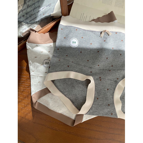 微內薇甜心高腰收腹內褲女生純棉加長襠10A抗菌大碼舒適A類三角褲