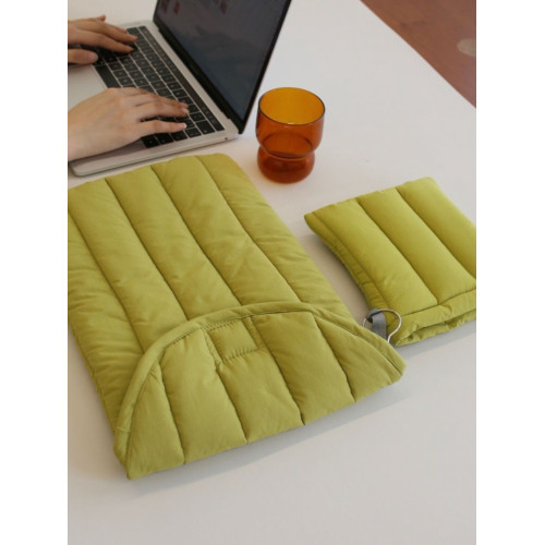 小衆ins爆款太空棉雙面綉電腦包macbook輕便內膽ipad保護套13.3寸