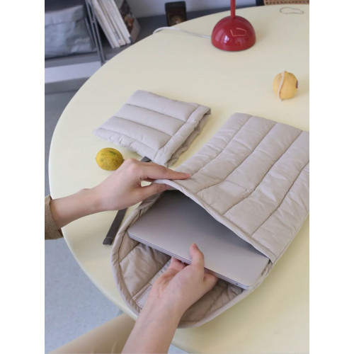 小衆ins爆款太空棉雙面綉電腦包macbook輕便內膽ipad保護套13.3寸