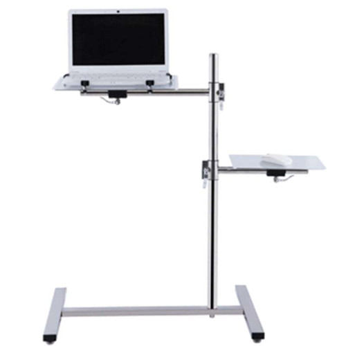 懶人筆電支架頸椎電腦桌床上用落地升降移動平躺伸縮電腦托架子