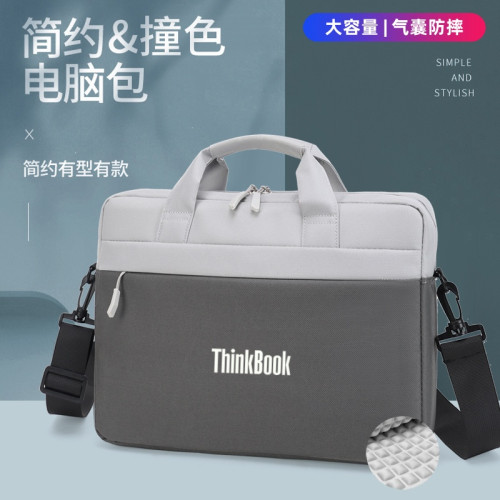 適用於聯想ThinkBook 14+/14s/14P筆記型電腦包15.6寸氣囊15/15P單肩包16/16P/16+防水斜後後背包13s/13x後後背包