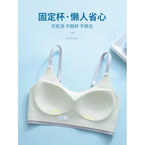 貓人少女內衣學生初中女高中生青春期文胸二階段運動防震背心女童