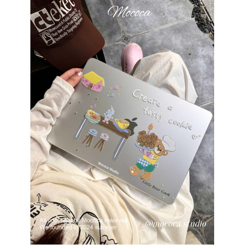 MOCOCA《小熊甜品師》韓國可愛原創插畫進口pc透明硬殼防磕碰適用於Macbook蘋果pro電腦air保護套13寸14寸 MOCOCA《小熊甜品師》韓國可愛原創插畫進口pc透明硬殼防磕碰適用於Macbook蘋果pro電腦air保護套13寸14寸