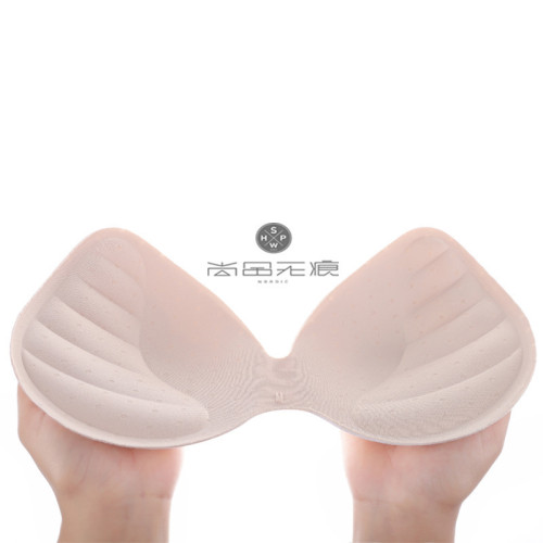 新款尚品無痕SP2168一片式無鋼圈文胸抽竪條拼色安心運動睡眠內衣