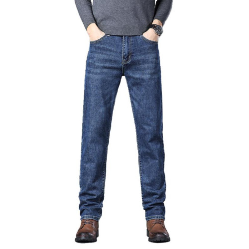 KPP真維斯潮流男裝牛仔褲男2026春季款休閒彈力百搭寬鬆直筒長褲