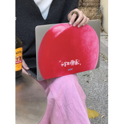 嘴替系列｜我害怕大xx｜筆電macbook電腦保護殼 全包殼