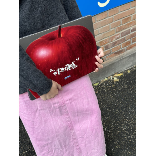 嘴替系列｜我害怕大xx｜筆電macbook電腦保護殼 全包殼