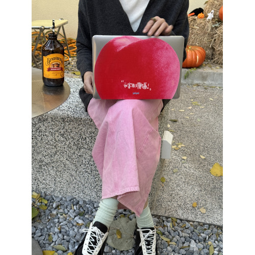 嘴替系列｜我害怕大xx｜筆電macbook電腦保護殼 全包殼