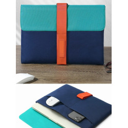 CASECOOL拼色筆記型電腦包內膽包適用macbookair13.6英寸 pro13.3寸15寸華爲matebook14寸15寸華爲16寸華碩